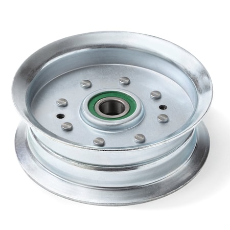 Terre Products John Deere GY22082 GY20629 Flat Idler Pulley - 4.5'' Flat Dia. - 17mm Bore - Steel 31450122